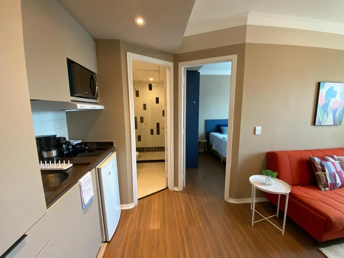 Comfort Flat Pinheiros Em Hotel 4,5 Estrelas Sao Paulo Brazil